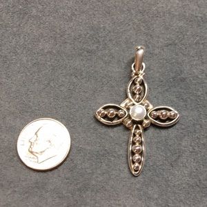 NWT Silpada Sterling Silver Cross Pendant S0971